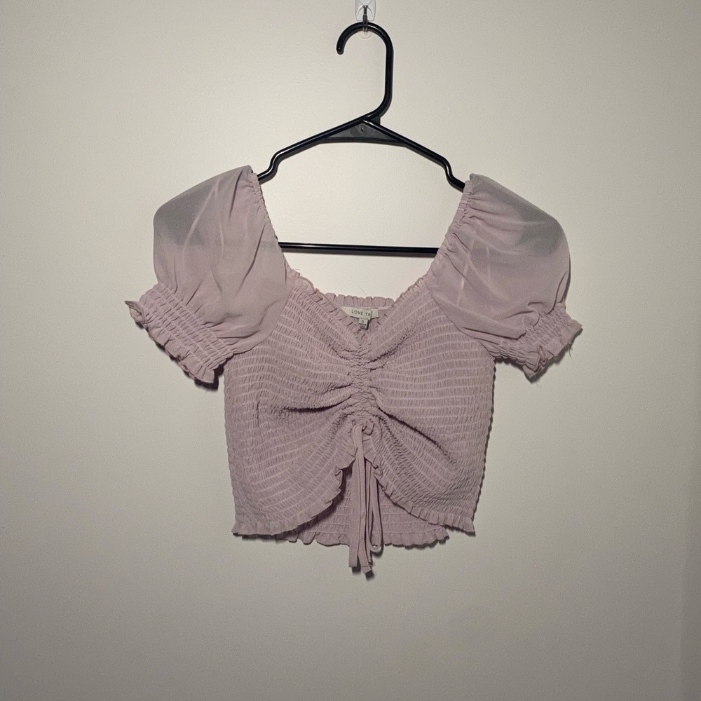 FASHIONNOVA lavender blouse size S